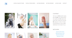 Desktop Screenshot of cosplaymegagirls.com